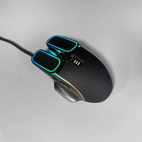 Mouse Gaming Optik Berkabel USB DPI Tinggi 7 Tombol Kustomisasi Laris Manis, Lampu RGB, Ergonomis GM-183L