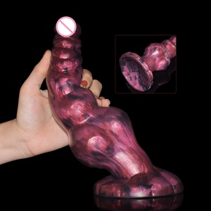 NNSX Animal Dog Fantasy Big Knot <b>Dildo</b> With Sucker Silicone Material Realistic Giant Anal Plug Sex Toys for Women Adult Products - Product Image 4