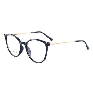 Monture de lunettes œil-de-chat 87013 en TR90, monture complète, protection anti-lumière bleue, lunettes d'ordinateur rondes unisexe - Product Image 5