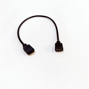 ตัวแยกสัญญาณการซิงค์ <span class=keywords><strong>RGB</strong></span> สำหรับเล่นเกมคอมพิวเตอร์ตัวเชื่อมต่อแถบไฟ LED สำหรับถ่ายโอนข้อมูลฮับสำหรับเล่นเกมต่อขยายสายเคเบิล4Pin ขนาด5V สายต่อ arBB - Product Image 4