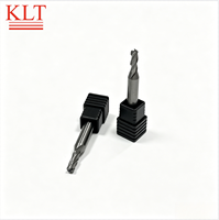 Fraise à queue carrée KLT Metric à 3 cannelures, outil de fraisage CNC pour plastiques HRC 55