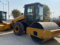 Rodillo Compactador Vibratorio de Alta Calidad SSR100C-10S, Rodillo de Carretera de un Solo Tambor de 10.7 Toneladas con Accesorios