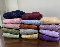 Tela de Tul con Lentejuelas y Cuentas Bordadas a Máquina, Color Amarillo, para Vestidos, Bolsos de Boda, Venta al Por Mayor