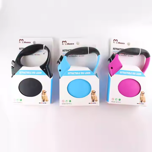 도매 공장 직접 LED 개폐식 개 가죽 끈 USB 충전 빛나는 개 목걸이 부드러운 조명 뜨거운 판매 개 제품 - Product Image 5