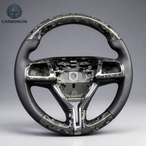 Volante de Cuero y Fibra de Carbono Personalizado para Maserati Quattroporte Ghibli Levante 2014-2018 - Product Image 5