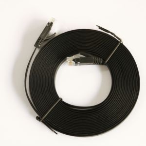 Best Price Flat <strong>Cat6</strong> RJ45 UTP Patch Cord 1m And 5m Insulated Ethernet Network <strong>Cable</strong> PVC Jacket - Product Image 3