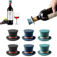 Bouchon de bouteille de vin réutilisable en silicone de qualité alimentaire Magic Hat