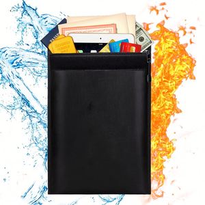 Office Supplies Fiberglass <b>A4</b> File <b>Folder</b> Waterproof Fireproof <b>Document</b> Bag - Product Image 1