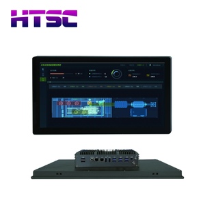 Computadora Industrial Todo en Uno con Pantalla Táctil de 21.5 Pulgadas, Intel de 11.ª Generación <span class=keywords><strong>Core</strong></span> I7/i5/<span class=keywords><strong>i3</strong></span> Celeron, DDR4, LCD, IP65 Resistente al Agua, Sin Ventilador, SSD/HDD de EE. UU. - Product Image 1