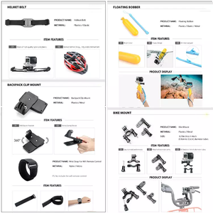 Kit de Accesorios <span class=keywords><strong>Go</strong></span> <span class=keywords><strong>Pro</strong></span> 50 en 1: Brazo de Extensión, Correa para Pecho, Mini Trípode, Monopié para Casco, Soporte de Muñeca, Tornillo para <span class=keywords><strong>Go</strong></span> <span class=keywords><strong>Pro</strong></span> 10 9 8 <span class=keywords><strong>7</strong></span> 6 - Product Image 4