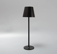 Lampe de table en fer forgé haut de gamme Rechargeable petite veilleuse pour la lecture Dimension d'emballage personnalisée pour une utilisation en chambre