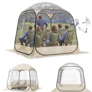 Carpa Domo Transparente Desplegable 72x72x76.8 Pulgadas, Fácil de Instalar, Refugio para Campamento al Aire Libre, Impermeable, para Eventos - Product Image 3