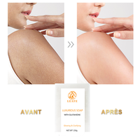 Savon blanchissant artisanal aux herbes en gros, savon de bain et de toilette fait main, produits blanchissants pour la peau, savon de luxe
