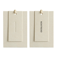Étiquettes pour Vêtements Accessoires Logo Personnalisé Étiquette Suspendue Nom Faite Main Étiquettes Corde Papier Personnalisé pour Vêtements