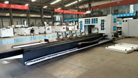 Mesin Pemotong CNC 4 Axis 12 KW untuk Dinding Tirai dan Pintu Jendela
