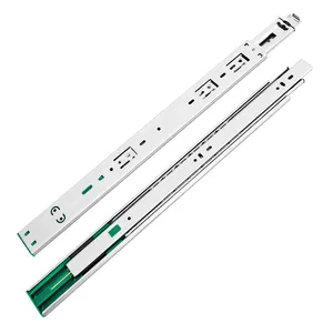 Oem Odm Brand new Tool Box Drawer Slides Telescopic Channel Soft Close Drawer 3-Fold Slide