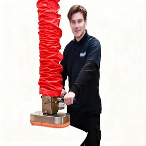 Empileur de sacs manuel, lève-panneaux sandwich, levage par aspiration avec construction en acier et caoutchouc, <span class=keywords><strong>force</strong></span> d'aspiration de 3000 N pour la manutention des matériaux - Product Image 2