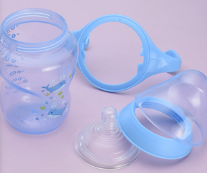Biberón de Leche para Niños de 260 ml, Caja de Regalo, Biberón de Plástico para Recién Nacidos, Biberón de Alimentación Manos Libres - Product Image 5
