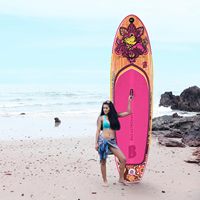 En stock planches de sup gonflables planches à pagaie planche à pagaie debout jeu d'eau surf accessoires standard Isup