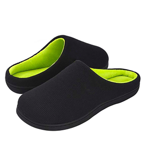 <span class=keywords><strong>Zapatillas</strong></span> de <span class=keywords><strong>casa</strong></span> de punto de espuma viscoelástica para <span class=keywords><strong>hombre</strong></span>, pantuflas masculinas de interior, transpirables, cálidas, <span class=keywords><strong>originales</strong></span>, de dos tonos, para la parte superior del hogar - Product Image 4