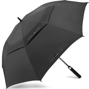 Parapluie de golf à ouverture automatique, ventilé, double couche, personnalisé avec logo pour cadeaux d'entreprise et d'exposition - Product Image 1