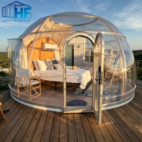 Dôme à bulles gonflable transparent moderne pour usage commercial, installation facile, garantie 1 an, pour cuisine et hôtel