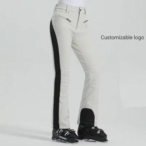 26 Nouveaux Pantalons de <span class=keywords><strong>Ski</strong></span> Hiver Femme Grande Taille Double Board Extérieur Chaud <span class=keywords><strong>Slim</strong></span> Coupe-Vent Imperméable Extensible 100% Chauffant avec Fermeture Éclair - Product Image 2