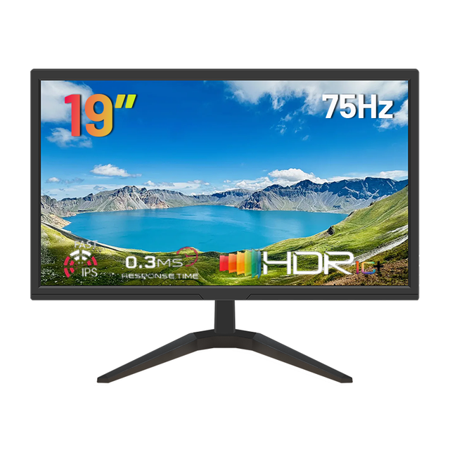 Wholesale Refurbished 19 20 23 24 Inch Computer Monitor Used LED IPS FHD 900P 1080P Desktop Display for Office
