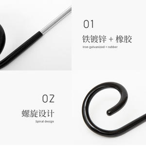 Gancho para linterna de acampada al aire libre, gancho doble de Metal, colgador de luz portátil para tienda de campaña de 27cm, para uso en exteriores - Product Image 5