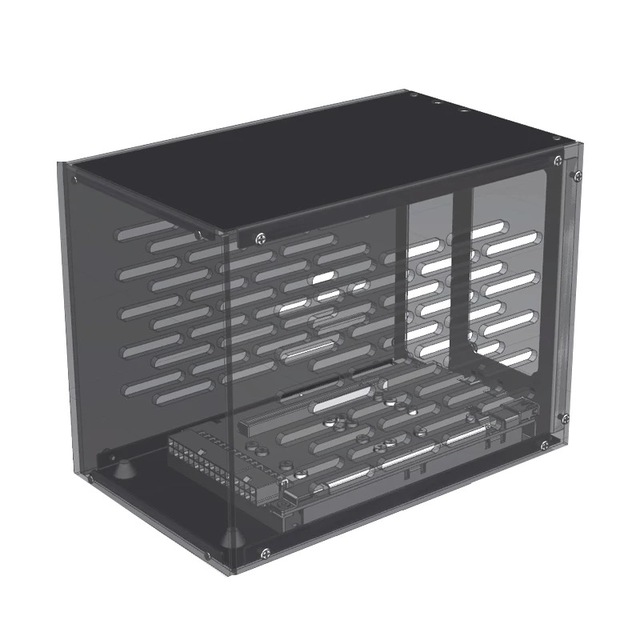 Metal Case for TH3P4G3 Thunderbolt-GPU Dock External Graphics Card Station Case Compatible for ATX SFX FlEX (1U) Power Supply