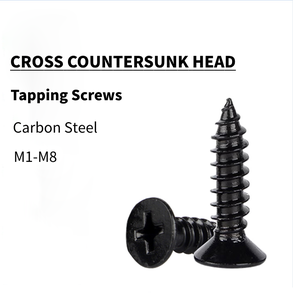 <b>Black</b> Oxide Phillips <b>Self</b> <b>Tapping</b> <b>Screws</b> Factory Mass Production Flat Head Wood <b>Screws</b> with High Strength Fast Shipping - Product Image 2