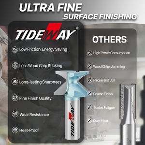 เครื่องกัด tideway แบบเจาะรูขนาด<span class=keywords><strong>1</strong></span>/2นิ้วก้านเราเตอร์สำหรับเครื่องมือดัดไม้ยอมรับได้ - Product Image 2