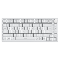 Clavier mécanique Ajazz AK820 3 modes, 75 %, à échange à chaud, avec joint, RGB, bouton métallique, sans fil, pour jeux, ordinateur de bureau et portable