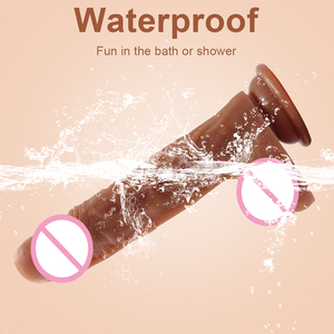 Drahtlose Fernbedienung Riesige Dildos Körpers icher Echter <span class=keywords><strong>Penis</strong></span> Sexspielzeug Silikon Dildo Für Frauen Muschi Masturbieren - Product Image 4