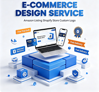 Conception graphique vectorielle économique et durable pour e-commerce, pour page de produit, mise en page de boutique Shopify, conception de logo de marque en gros
