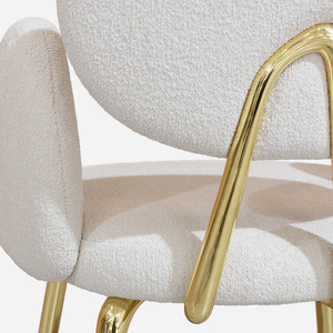 Chine Foshan Fournisseur direct d'usine de meubles Marque italienne Minimaliste Luxe Moderne <span class=keywords><strong>Fauteuil</strong></span> de loisirs Prix abordable - Product Image 4