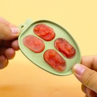 Fabriek Babyvoeding Ijsblokje Diepvriesbak Groente Fruit Moedermelk Opslag Voeder Tepel Baby Fruit Fopspeen
