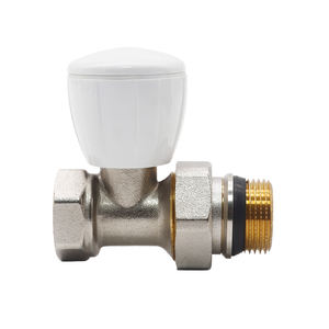 Vanne de <span class=keywords><strong>radiateur</strong></span> thermostatique Vanne d'angle de <span class=keywords><strong>radiateur</strong></span> en laiton haute pression pour système de chauffage par le sol - Product Image 1