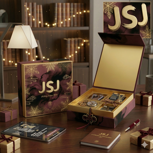 Boîte cadeau magnétique élégante pour bagues intelligentes de pointe et emballage de produits technologiques à capteur biométrique - Product Image 1