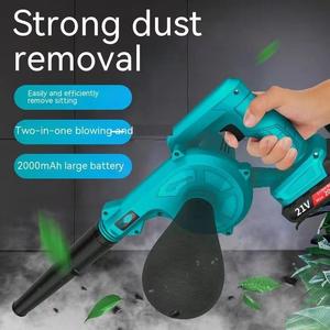 <span class=keywords><strong>Souffleur</strong></span> à <span class=keywords><strong>feuilles</strong></span> sans fil, <span class=keywords><strong>souffleur</strong></span> électrique sans balais 160 MPH, alimenté par batterie 3.0Ah pour la cour, le jardin et l'atelier - Product Image 2