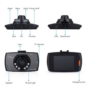 X430-1 Car DVR <b>Camera</b> G30 Driving Recorder 2.0" Screen Mini Dash Cam with Night Vision 120 Wide Angle Parking Mode - Product Image 3