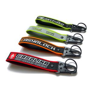 Personalized Design Shape Size <b>Custom</b> Embroidery Keychain Accessories <b>Key</b> Chain Club Logo Keyring - Product Image 3