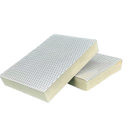 Panneau en PU pour conduit d'air Panneau de mousse isolante en aluminium de 20mm d'épaisseur avec isolation phonique et thermique Entrepôts certifiés ISO