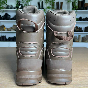 Bottes de randonnée tactiques imperméables en cuir marron SFA1 Malaysia Froest Jungle, chaussures de trekking en cuir pour activités de plein air - Product Image 4