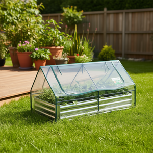 Jardinière Db Garden en métal thermolaqué, design moderne, pour fleurs et plantes vertes, usage extérieur - Product Image 2