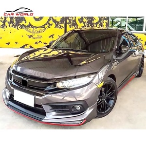 ชุดแต่งตัวถังรถยนต์วัสดุ ABS สำหรับปี 2016-2018 ประกอบด้วยลิ้นกันชนหลัง ลิ้นกันชนหน้า สเกิร์ตข้าง และตะขอเกี่ยว - Product Image 5