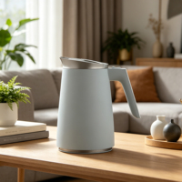 Bouilloire électrique sans fil Longbank, nouvelle, 1,5 L, en acier inoxydable de haute qualité, avec arrêt automatique