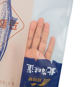 Fabricant d'emballages alimentaires de poisson personnalisés pochettes thermoscellées debout avec impression de logo - Product Image 5