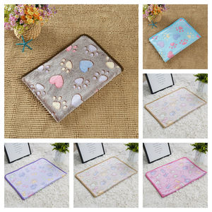 Großhandel Luxus Coral Fleece Flanell Hunde decke Warme weiche Plüsch Katze Haustier Decke Matte - Product Image 6