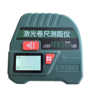 2 In 1 Laser Tape Manufacturer 5m Ruler 19mm/40m Laser Single Measurement Smart Laser Tape Measure